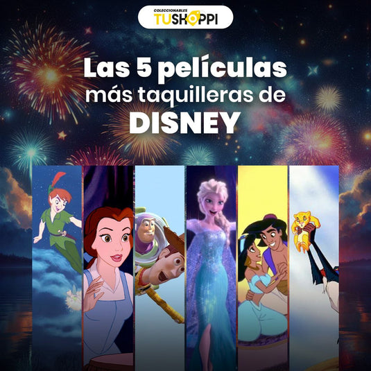 Las 5 películas animadas más taquilleras de Disney