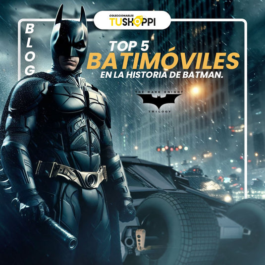 TOP 5 Batimóviles en la historia de Batman